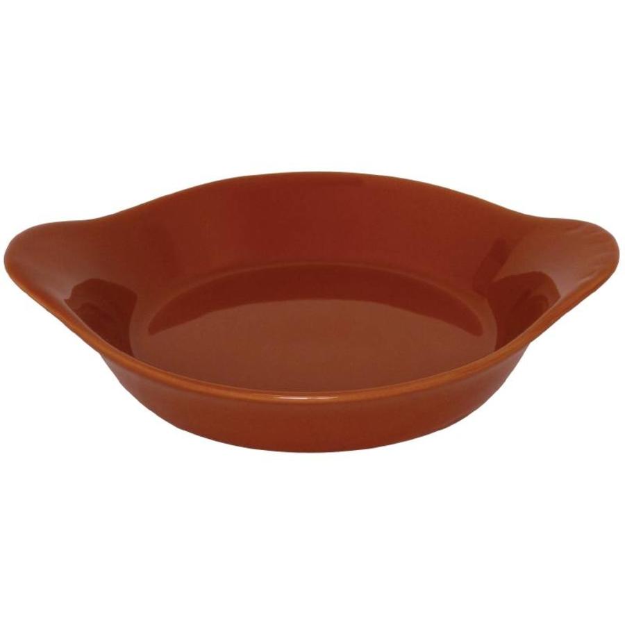 Gratinplatte aus Porzellan 16cm lang | 6 Stück