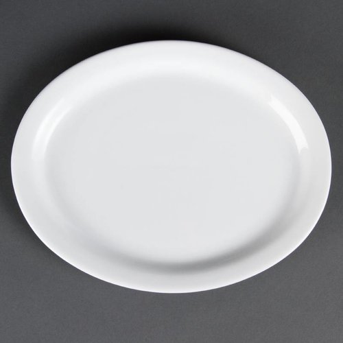  Olympia Plat de service ovale en porcelaine | 6 pièces 