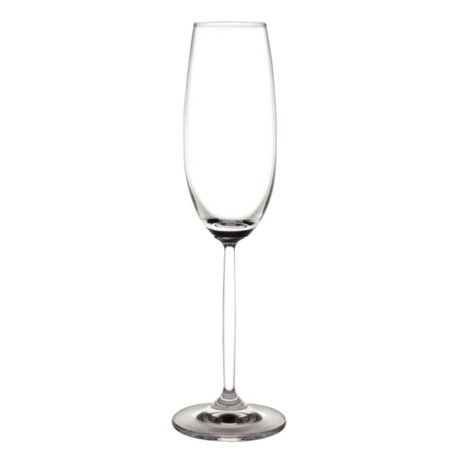 Kristall-Sektflöten, 230 ml (6 Stück)