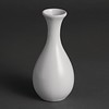 Olympia White Porcelain Table Vase 13cm | 12 pieces