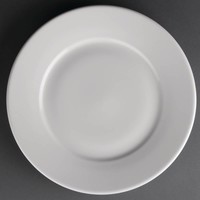 Athena Hotelware plates with wide rim | 25cm