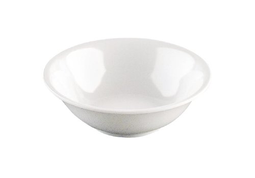  HorecaTraders White Melamine Dish | 12 pieces 