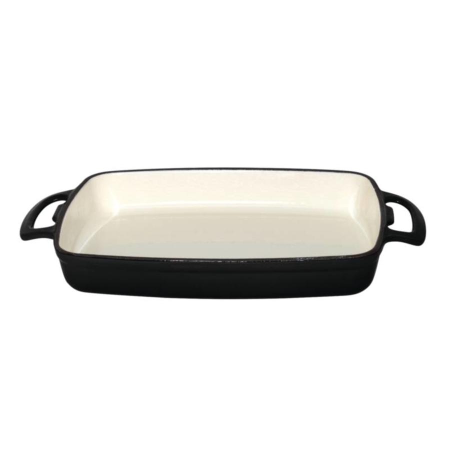 Rectangular baking dish black 1.8 liters | induction proof