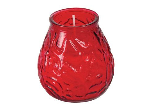  HorecaTraders Bolsius Lowboy Rouge, plateau de | 12 pièces 