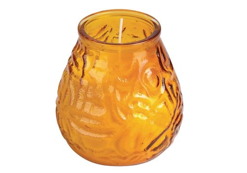  HorecaTraders Bolsius Lowboy Amber, tray from | 12 pieces 