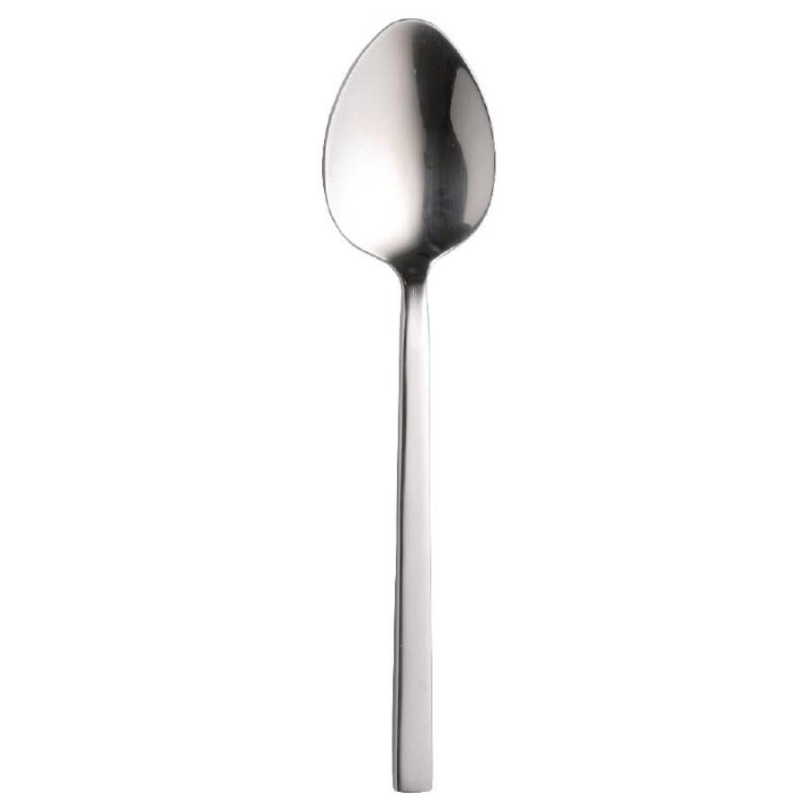 Luxury stainless steel dessert spoon 16.5 cm | 12 pieces