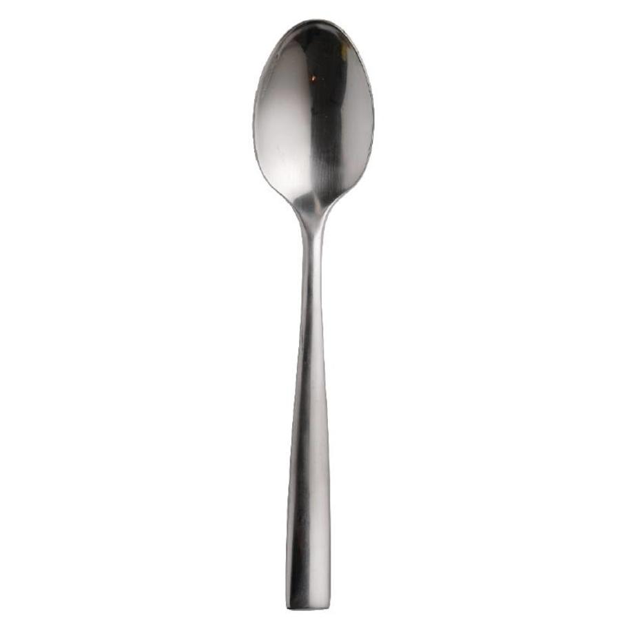 Puddinglöffel aus Edelstahl 18 cm | 12 Stück