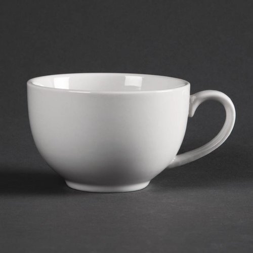  Olympia Porcelain White Coffee Cups 24 cl (Piece 12) 