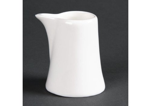  HorecaTraders Porcelain Milk Jug | 5cl (Piece 12) 