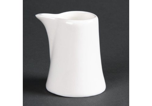  HorecaTraders Porcelain Milk Jug | 5cl (Pieces 12) 