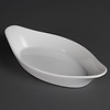 Olympia plat à gratin ovale en porcelaine | 25,3 x 14 cm | pièces 6