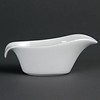 Olympia Whiteware Sauce Boats Porcelain White 9cl (6 pieces)