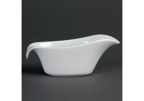  Olympia Bols à sauce en porcelaine blanche 9 cl (6 pièces) 