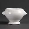 Olympia Bol à soupe en porcelaine blanche 10,5 cm | 6 pièces