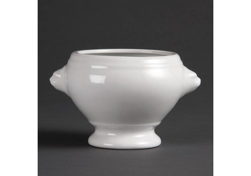  Olympia White Porcelain Soup Bowl 10.5 cm | 6 pieces 