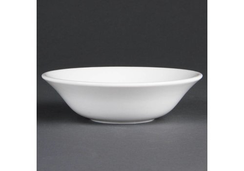  Olympia luxury fruit serving bowl white | 12 pieces 