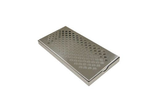  HorecaTraders Drip tray stainless steel | 30x15x2 cm 