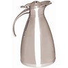 HorecaTraders Double-walled stainless steel vacuum jug 1 liter