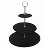 Leistenen Etagère 34,5cm(H) | 3 Etages