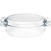 Pyrex Cocotte ovale en verre, 4,5 l