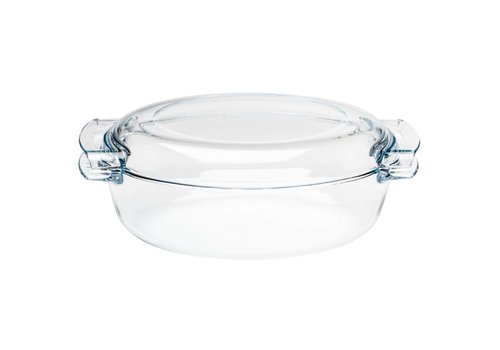  Pyrex Cocotte ovale en verre, 4,5 l 
