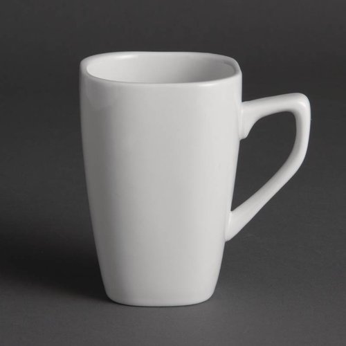  Olympia White Porcelain Mugs 28 cl (pieces 12) 