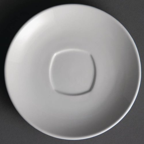  Olympia Coffee saucers white (pieces 12) 