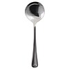 HorecaTraders Cuillères à soupe élégantes en acier inoxydable 17 cm | 12 pièces