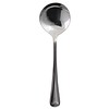 HorecaTraders Elegant Stainless Steel Soup Spoons 17cm | 12 pieces