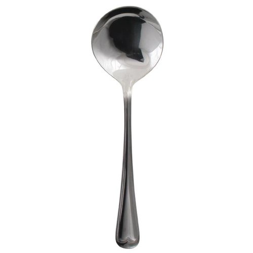  HorecaTraders Elegant Stainless Steel Soup Spoons 17cm | 12 pieces 