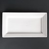 HorecaTraders Assiette de présentation en porcelaine | 31x17cm (Pièces 2)