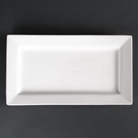 Platzteller Porzellan | 31x17cm (Stück 2)