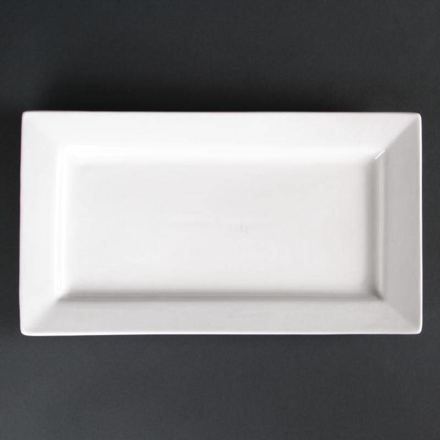 Platzteller Porzellan | 31x17cm (Stück 2)