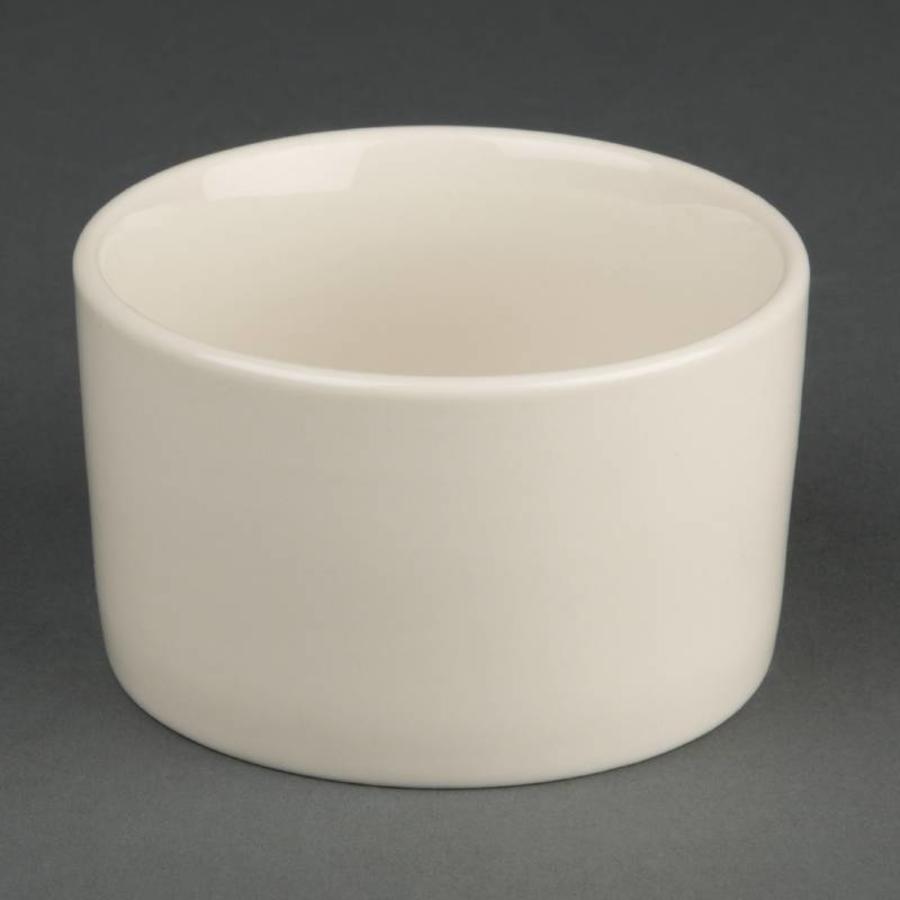 Bol en porcelaine ivoire 9 cm (12 pièces)