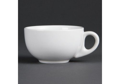  Olympia Cappuccino cup Porcelain White 20 cl (Pieces 12) 