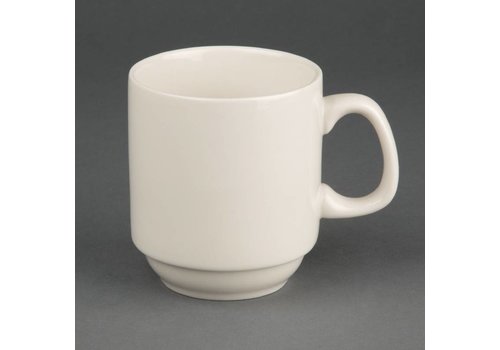  Olympia Olympia Ivory stackable mug 285ml (12 pcs) 