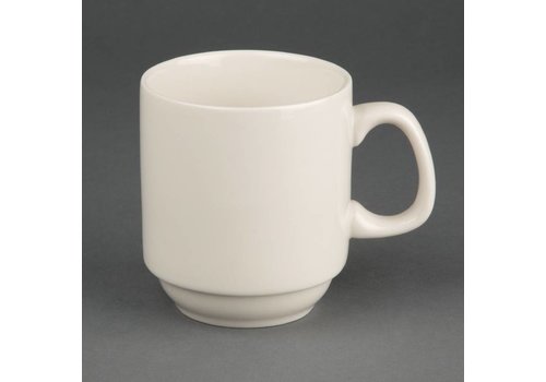  Olympia Olympia Ivory stackable mug 285ml (12 pieces) 