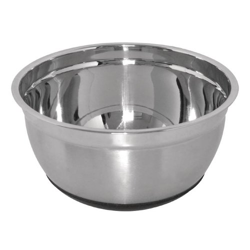  Vogue Stainless steel bowls with silicone base | 2 sizes 