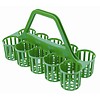 HorecaTraders Bottle and glass carrier rack