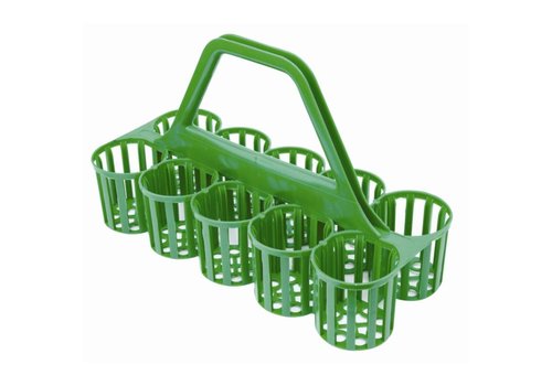  HorecaTraders Bottle and glass carrier rack 