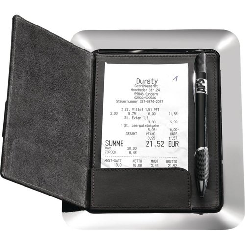  HorecaTraders Leather account folder 160x200mm 