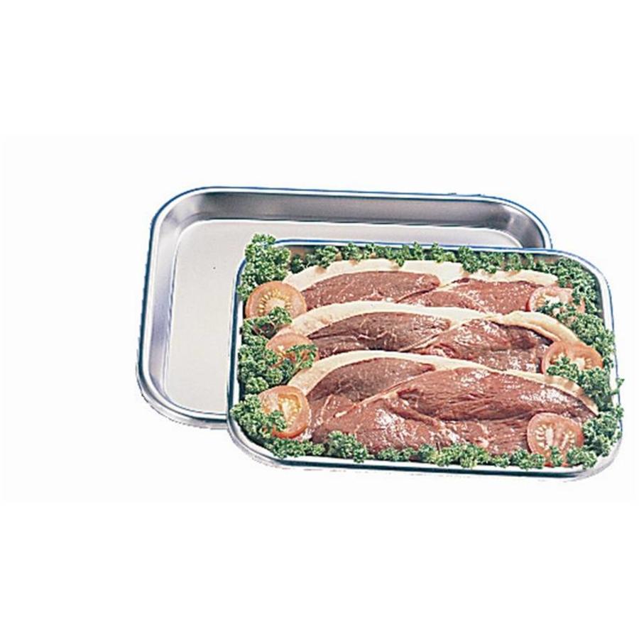 Stainless steel presentation dish 40x30