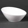 HorecaTraders Descending oval dish porcelain | 6 pieces