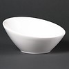 HorecaTraders Oval porcelain dish | 6 pieces