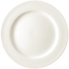 HorecaTraders Assiette en porcelaine à bord étroit | 20 cm (6 pièces)
