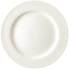 HorecaTraders Porcelain Plate with Narrow Rim | 20cm (Piece 6)