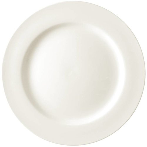  HorecaTraders Porcelain Plate with Narrow Rim | 20cm (Piece 6) 