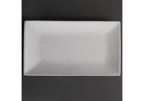 Olympia White Serving Dish Rectangular 25x15cm | 4 pieces
