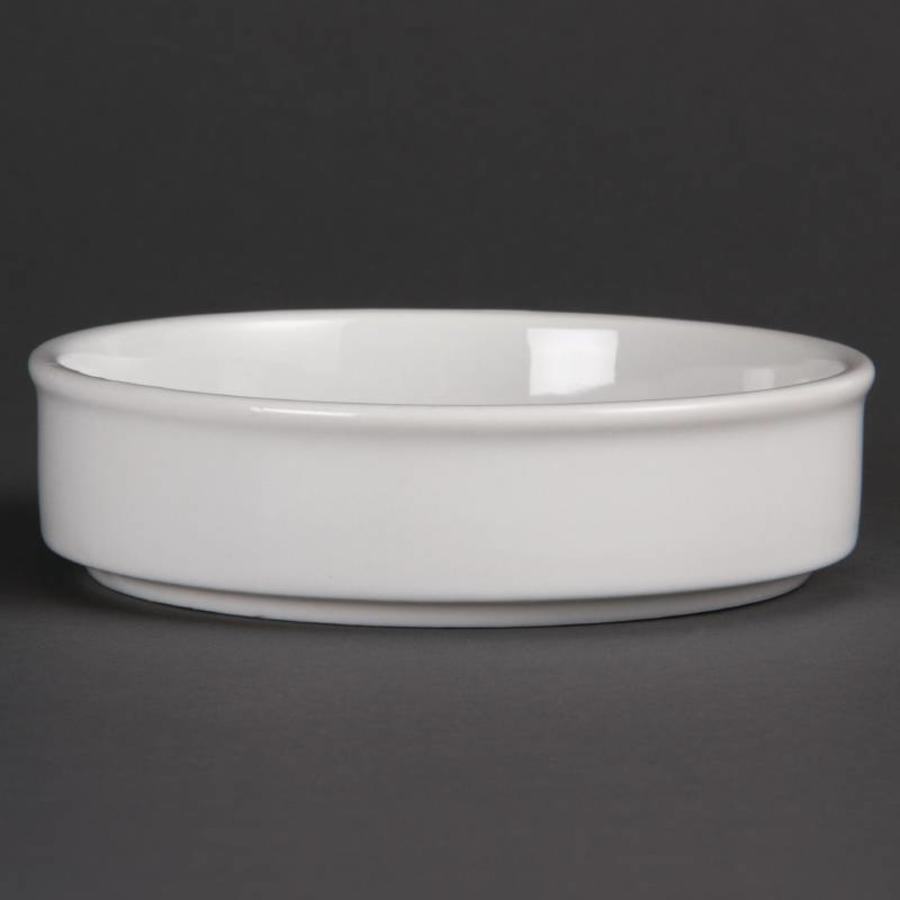 Porcelain Mediterranean serving bowl | 6 pieces