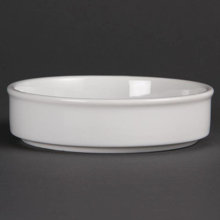 Porcelain Mediterranean serving dish | 6 pieces